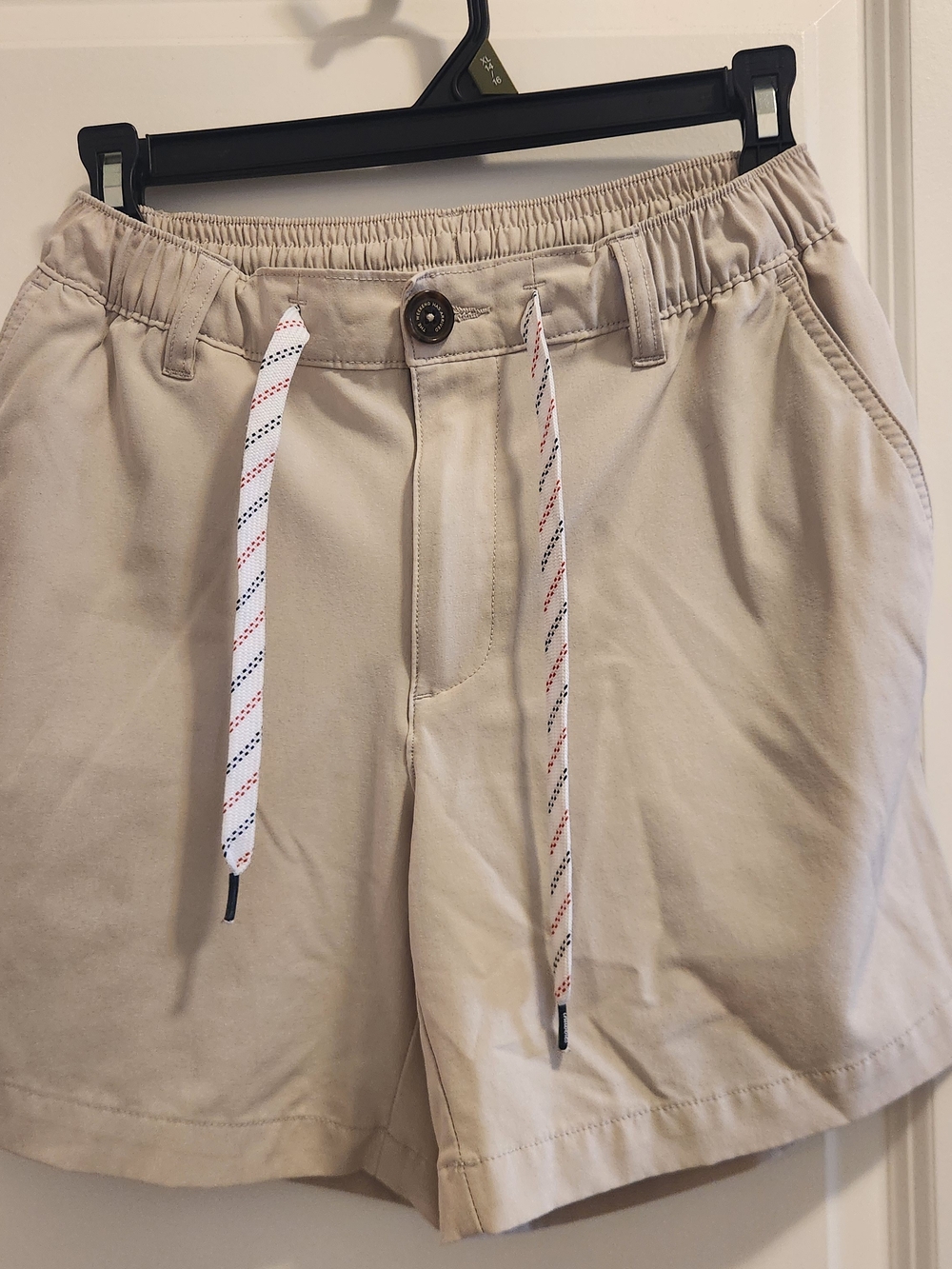 chubbies Tan Drawstring Elastic-Waist Shorts